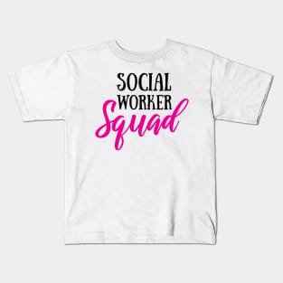 Social Worker Gradution Gift social worker life Kids T-Shirt